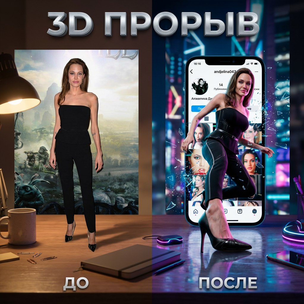 3D Прорыв: Выход из Instagram